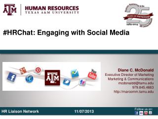 #HRChat: Engaging with Social Media