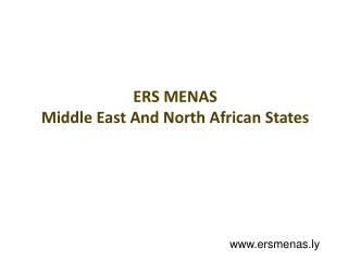 ERS MENAS Middle East And North African States