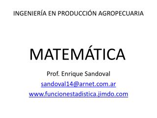 MATEMÁTICA