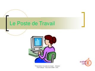 Le Poste de Travail