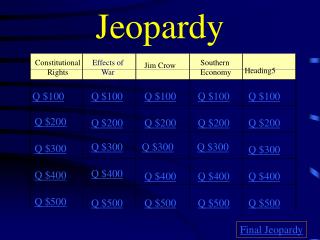 Jeopardy