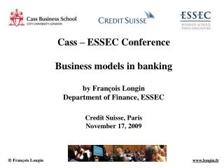 Business models in banking