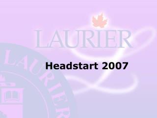 Headstart 2007