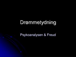 Drømmetydning