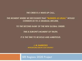 SEE Regions 2020 Project