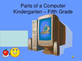Parts of a Computer Kindergarten – Fifth Grade