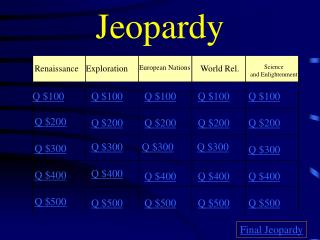 Jeopardy