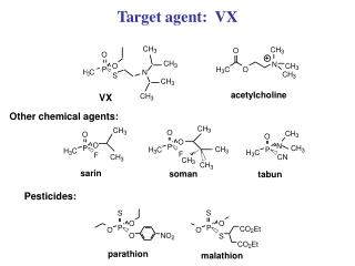 Target agent: VX