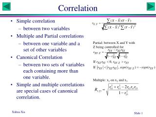 Correlation