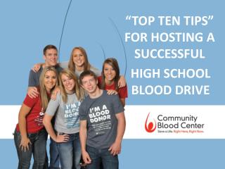 “TOP TEN TIPS” FOR HOSTING A SUCCESSFUL