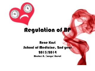 Regulation of BP