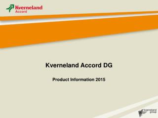 Kverneland Accord DG