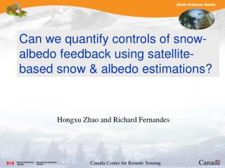 Can we quantify controls of snow-albedo feedback using satellite-based snow &amp; albedo estimations ?