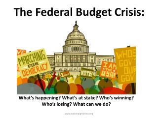 The Federal Budget Crisis: