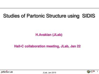 Studies of Partonic Structure using SIDIS