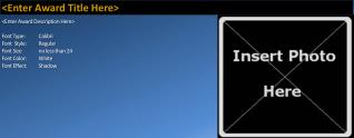 &lt;Enter Award Title Here&gt;