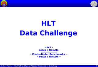 HLT Data Challenge