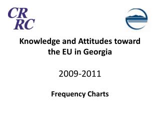 Knowledge and Attitudes toward the EU in Georgia 2009-2011 Frequency Charts