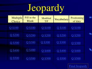 Jeopardy