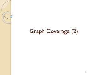 Graph Coverage (2)