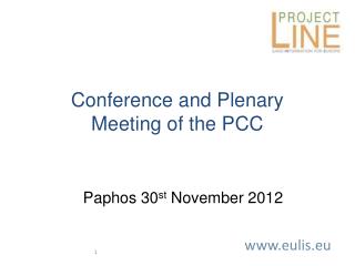 Conference and Plenary Meeting of the PCC