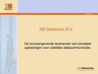XB Networks B.V.