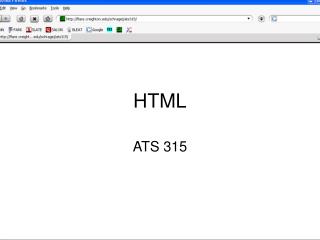 HTML