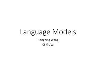 Language Models