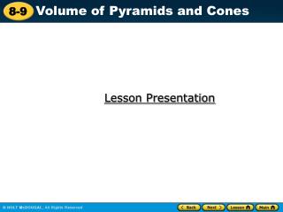 Lesson Presentation