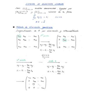 Inversión de matrices n n  Método: similar al método de Gauss-Jordan