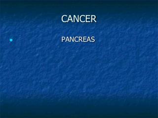 CANCER