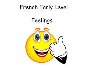 French Early Level