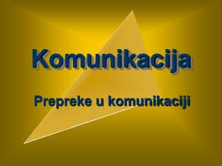 Komunikacija