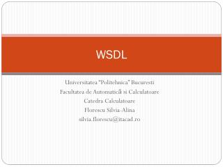 WSDL