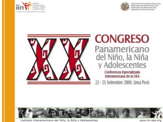 Los Congresos Panamericanos del Niño