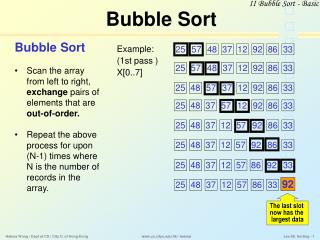 Bubble Sort