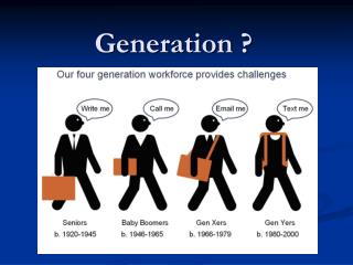 Generation ?