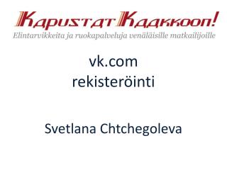 vk rekisteröinti