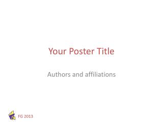 Your Poster Title