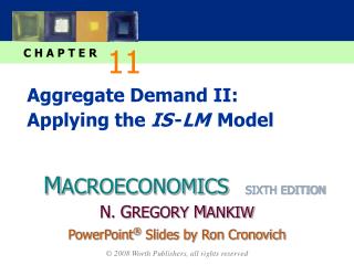 Aggregate Demand II: Applying the IS - LM Model