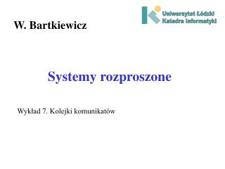 Systemy rozproszone