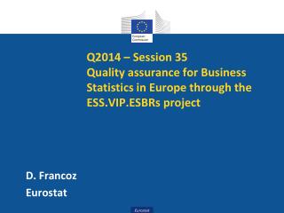 D. Francoz Eurostat