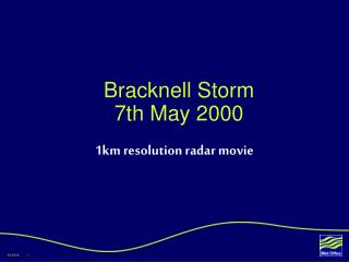 Bracknell Storm 7th May 2000