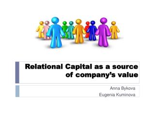 Relational Capital as a source of company’s value