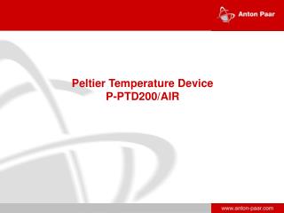 Peltier Temperature Device P-PTD200/AIR