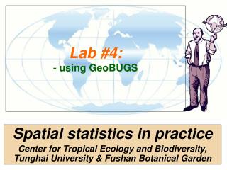 Lab #4: - using GeoBUGS