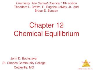 Chapter 12 Chemical Equilibrium