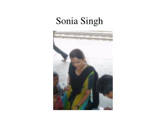 Sonia Singh