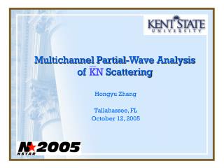 Multichannel Partial-Wave Analysis of Scattering
