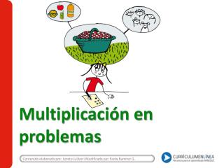 Multiplicación en problemas